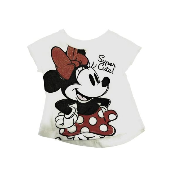 Disney Minnie Mouse Girls' T-Shirt & Polka Dot Tulle Skirt Set, Size 12 Months - Picture 3 of 3